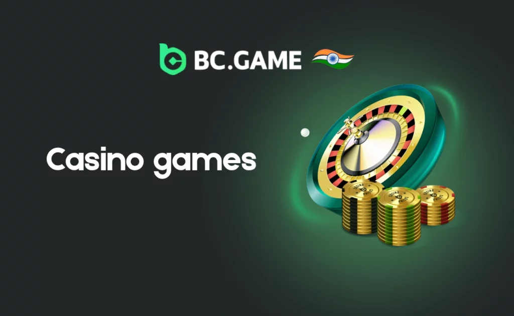 Casino games at BC.Game India