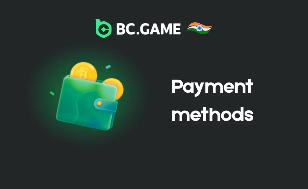 Payment methods at BC.Game India
