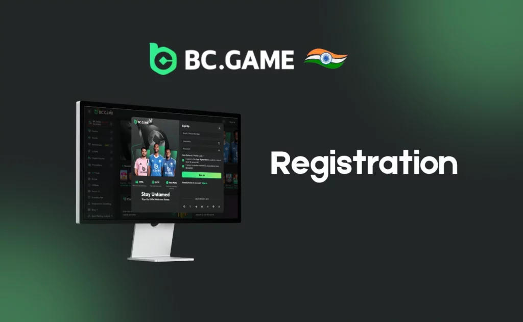 BC Game India Registration