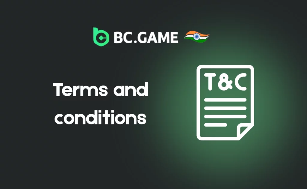 Terms and conditions BC.Game India